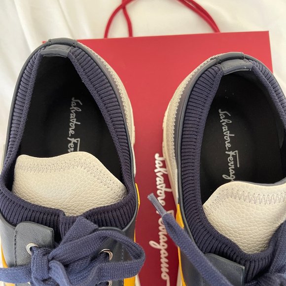 Mens Notion I Salvatore Ferragamo Leather Sneakers main image 6
